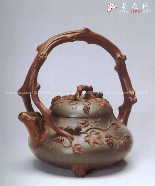 紫砂壶图片：秋硕壶 - 美壶网