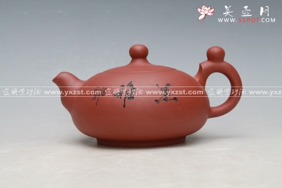 紫砂壶图片：二粒珠 230CC - 美壶网