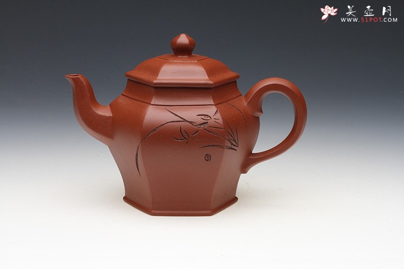 紫砂壶图片：六方壶 - 美壶网