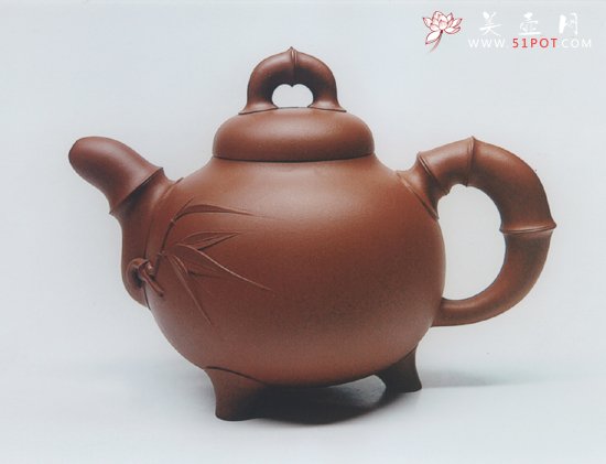 紫砂壶图片：大顶竹 - 美壶网