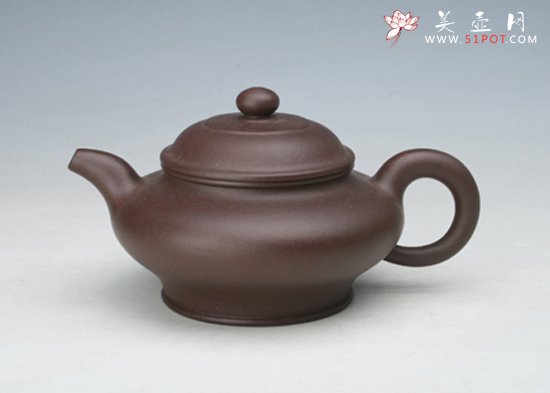 紫砂壶图片：虚扁 - 美壶网