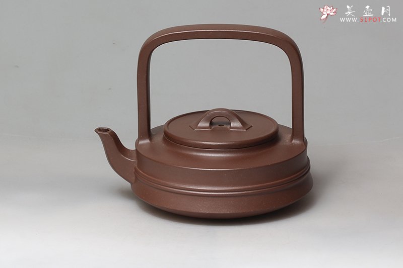 紫砂壶图片：腰线提梁系列（一） - 美壶网