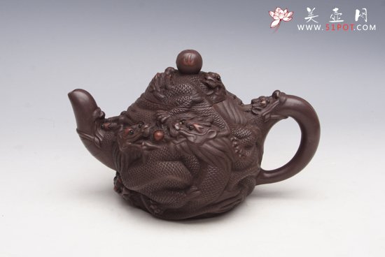 紫砂壶图片：九龙 - 美壶网