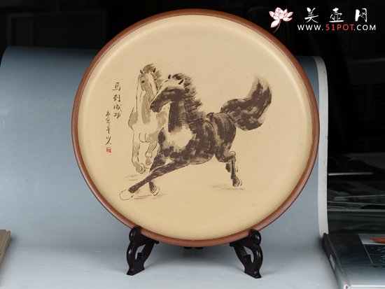 紫砂壶图片：马到成功 - 美壶网