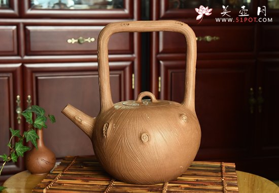 紫砂壶图片：年轮 - 美壶网