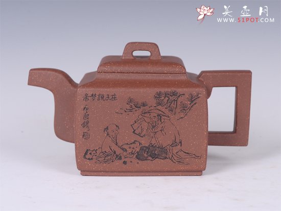 紫砂壶图片：亚明四方 - 美壶网