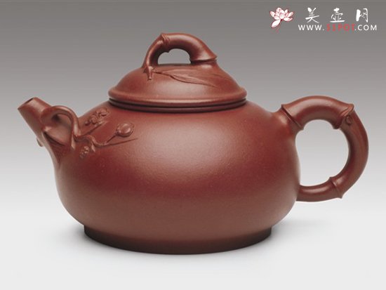 紫砂壶图片：梅竹壶 - 美壶网