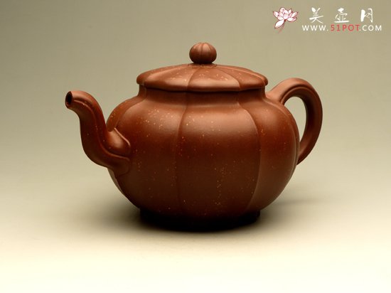 紫砂壶图片：菱花启韵 （201... - 美壶网