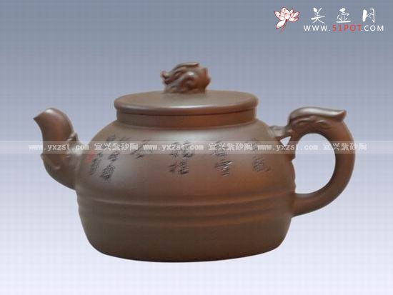 紫砂壶图片：飞龙在天 - 美壶网