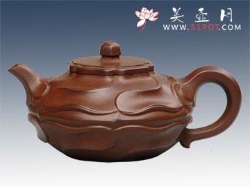 紫砂壶图片：风卷葵 - 美壶网