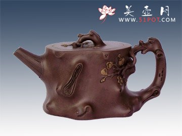 紫砂壶图片：梅桩 - 美壶网