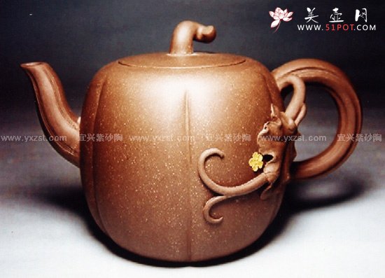 紫砂壶图片：小秀瓜壶 - 美壶网