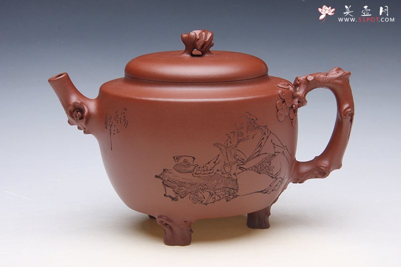 紫砂壶图片：顶天立地 - 美壶网