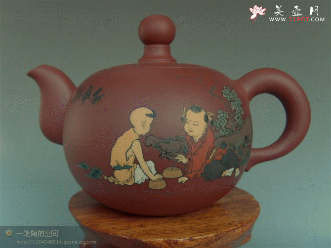 紫砂壶图片：金顶一粒珠 - 美壶网