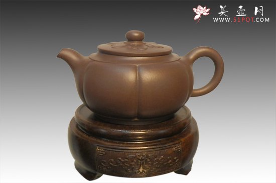 紫砂壶图片：菊花台 - 美壶网