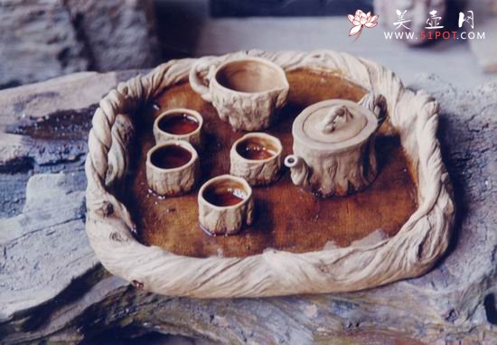 紫砂壶图片：树瘿系列 - 美壶网