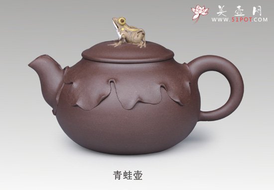 紫砂壶图片：青蛙壶 - 美壶网