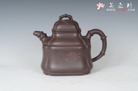 紫砂壶图片：竹鼎 - 美壶网