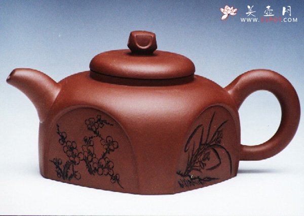 紫砂壶图片：四季壶 - 美壶网