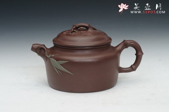 紫砂壶图片：岁寒三友 - 美壶网