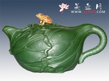 紫砂壶图片：荷趣 - 美壶网