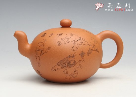 紫砂壶图片：一粒珠 - 美壶网