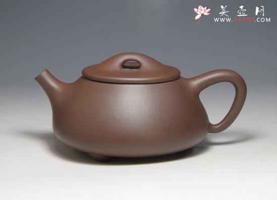 紫砂壶图片：汉棠石瓢 - 美壶网