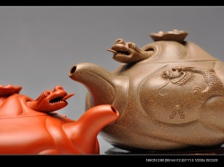 紫砂壶图片：美壶之双龙会 - 美壶网