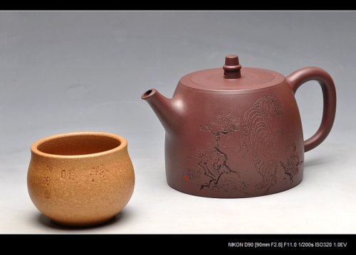 紫砂壶图片：内圣外王，君子之德~~ - 美壶网