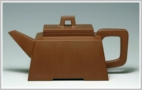 紫砂壶 四方 原矿底槽清