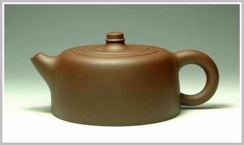 蔡一强紫砂壶 天际 原矿紫泥