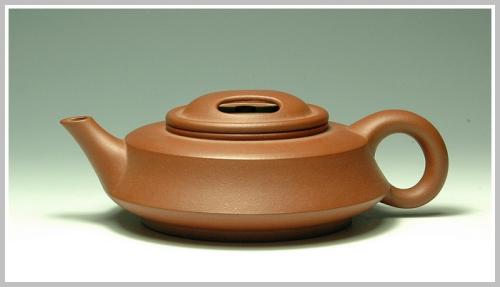 蔡一强紫砂壶 牛盖 原矿清水泥
