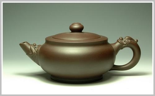 蔡一强紫砂壶 龙韵2 原矿紫泥