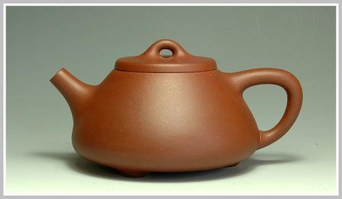 印菊仙紫砂壶 子冶石瓢 原矿底槽清