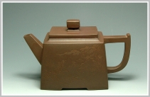 紫砂壶图片：低四方 - 美壶网