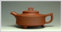紫砂壶图片：三脚平安 - 美壶网