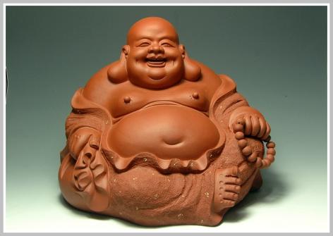 徐浩紫砂壶 布袋和尚 原矿清水泥