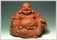 紫砂壶图片：布袋和尚 - 美壶网