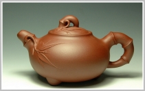 紫砂壶图片：竹韵 - 美壶网
