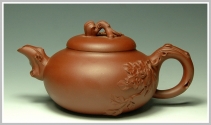 紫砂壶图片：牡丹 - 美壶网