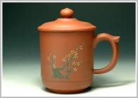 紫砂壶图片：花树杯 - 美壶网