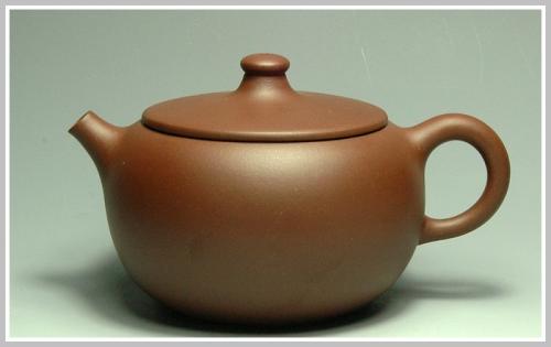 周丽萍紫砂壶 圆润 原矿紫泥