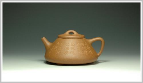 美壶定制紫砂壶 老段泥子冶石瓢 老段泥