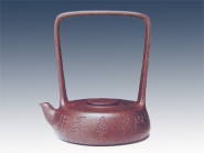 紫砂壶图片：此乐提梁 - 美壶网