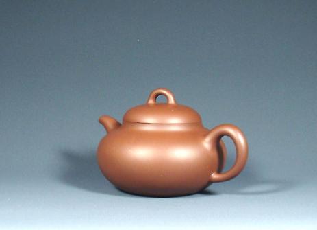 高建华紫砂壶 柿圆 原矿底槽清