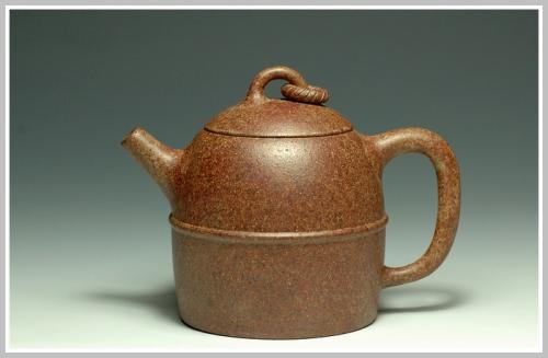 美壶定制紫砂壶 串顶 秦钟 老段泥