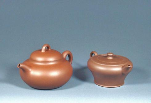 高建华紫砂壶 碗灯 原矿紫泥