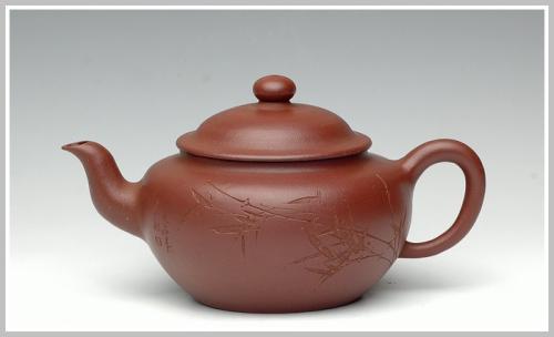 王余平紫砂壶 美如德樱 原矿清水泥