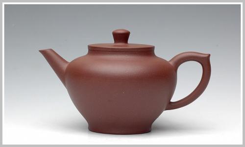 曲峰紫砂壶 神灯 原矿紫泥
