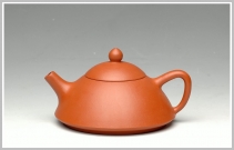 紫砂壶图片：全手朱泥小笠翁 - 美壶网